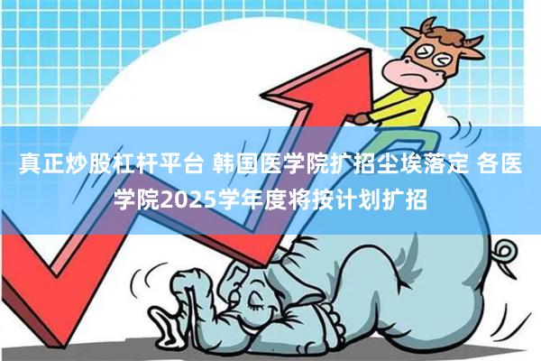 真正炒股杠杆平台 韩国医学院扩招尘埃落定 各医学院2025学年度将按计划扩招