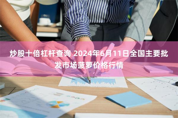 炒股十倍杠杆查询 2024年6月11日全国主要批发市场菠萝价格行情