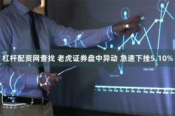杠杆配资网查找 老虎证券盘中异动 急速下挫5.10%